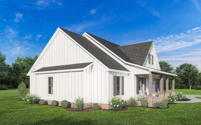 Modern Farmhouse House Plan #4534-00096 Elevation Photo