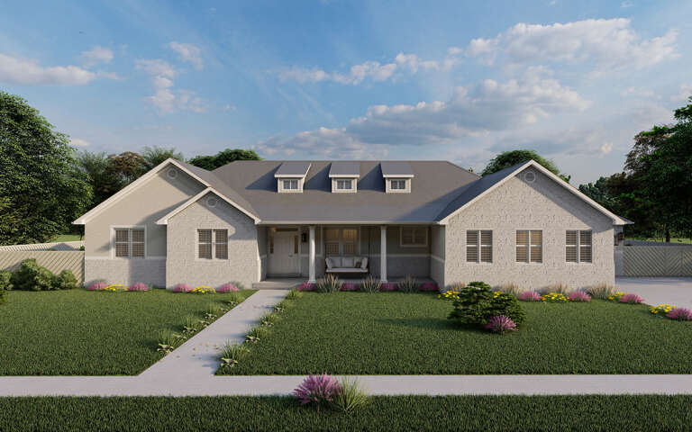 House Plan House Plan #28922 Front Elevation 