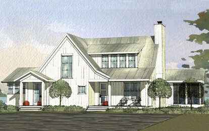 House Plan House Plan #28923 Angled Front Elevation