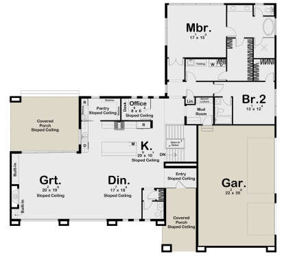 House Plan House Plan #28925 Drawing 1