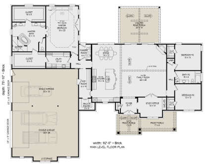 Main Floor for House Plan #940-00755