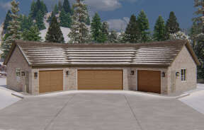 Traditional House Plan #2802-00205 Elevation Photo