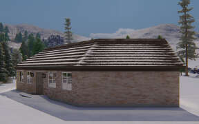 Traditional House Plan #2802-00205 Elevation Photo