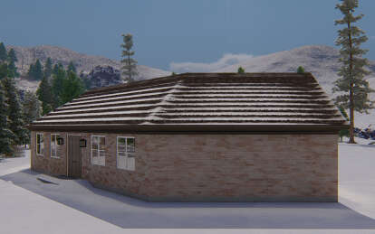 Traditional House Plan #2802-00205 Elevation Photo