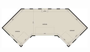 Garage Floor for House Plan #2802-00205