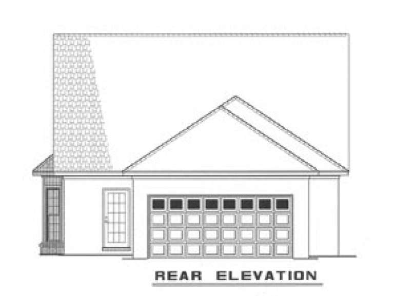 Cottage House Plan #110-00042 Elevation Photo