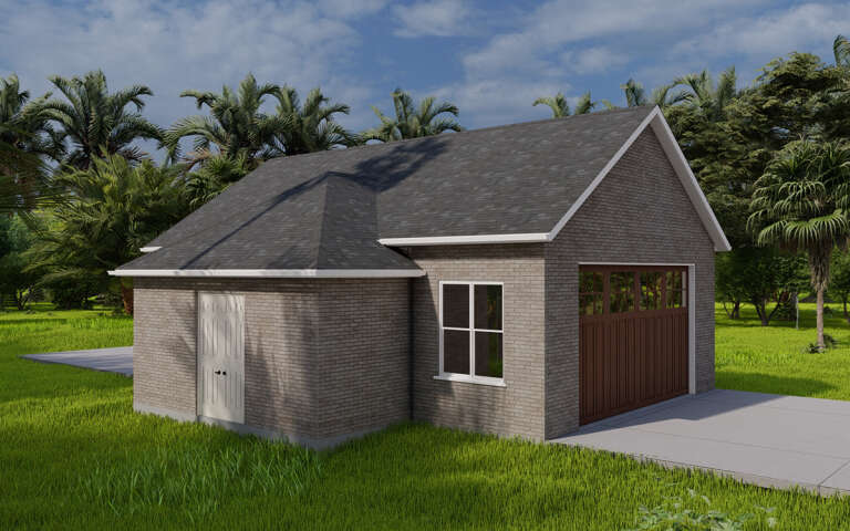 Traditional House Plan #2802-00206 Elevation Photo