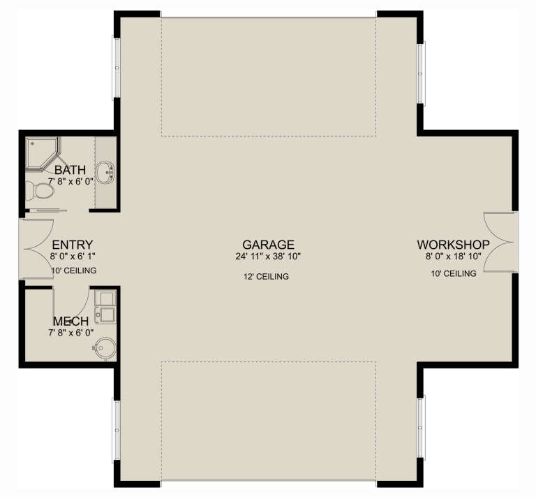 House Plan House Plan #28930 Drawing 1