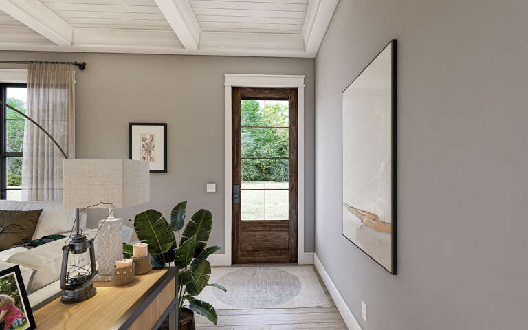 Modern Farmhouse House Plan #009-00341 Additional Photo