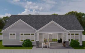 Craftsman House Plan #2802-00207 Elevation Photo