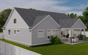 Craftsman House Plan #2802-00207 Elevation Photo