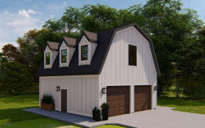 Barn House Plan #2802-00208 Elevation Photo