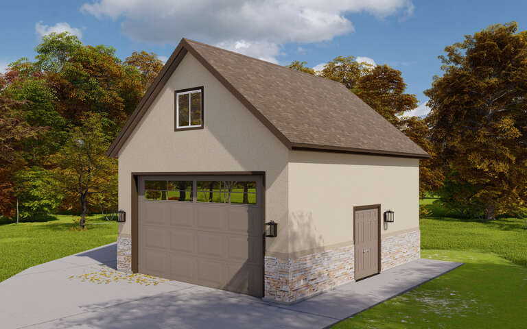 Traditional House Plan #2802-00210 Elevation Photo