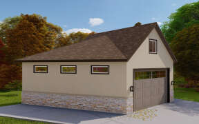 Traditional House Plan #2802-00210 Elevation Photo