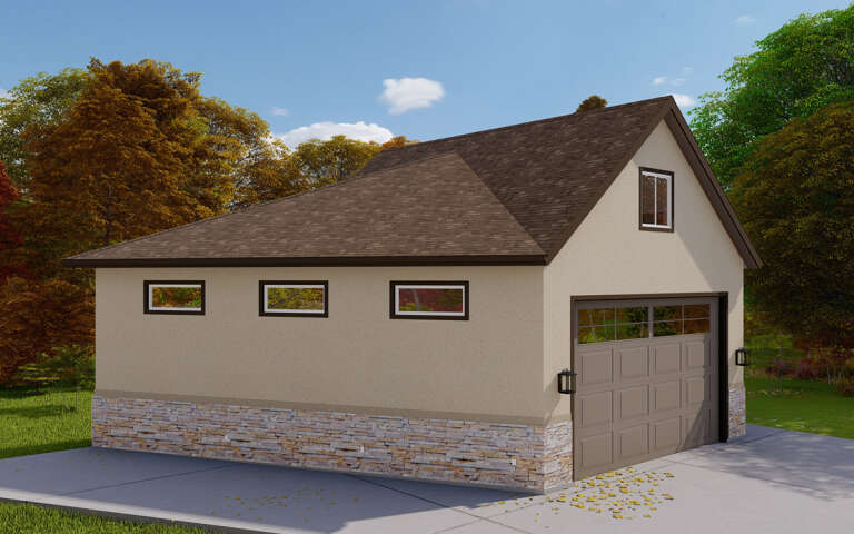 Traditional House Plan #2802-00210 Elevation Photo