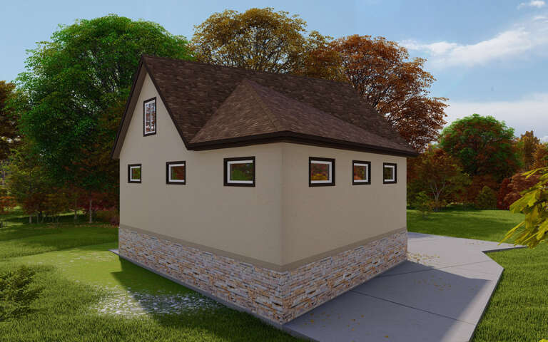 Traditional House Plan #2802-00210 Elevation Photo