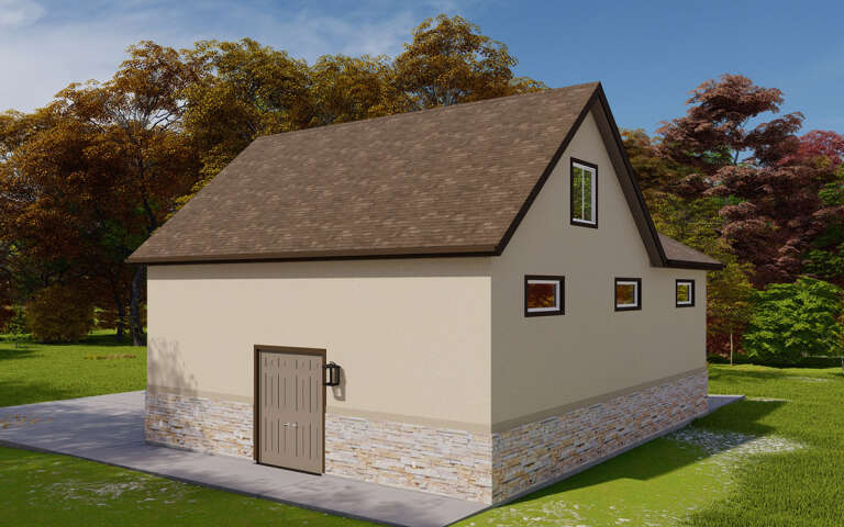 Traditional House Plan #2802-00210 Elevation Photo