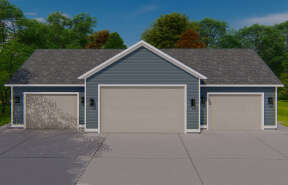 Craftsman House Plan #2802-00211 Elevation Photo