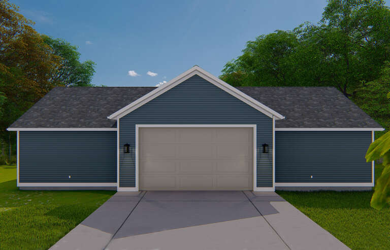 Craftsman House Plan #2802-00211 Elevation Photo