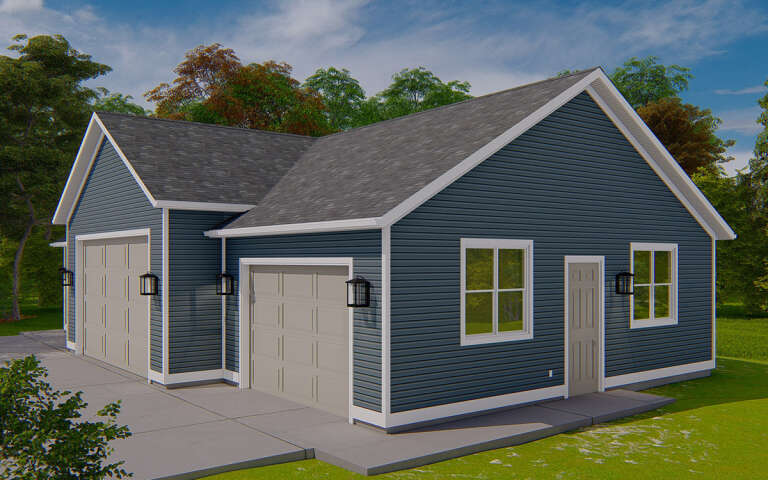 Craftsman House Plan #2802-00211 Elevation Photo