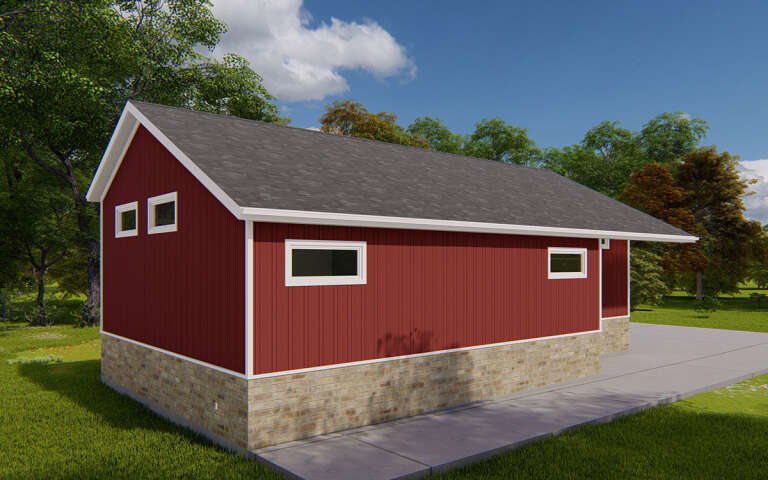 Traditional House Plan #2802-00213 Elevation Photo