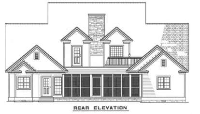 Craftsman House Plan #110-00043 Elevation Photo