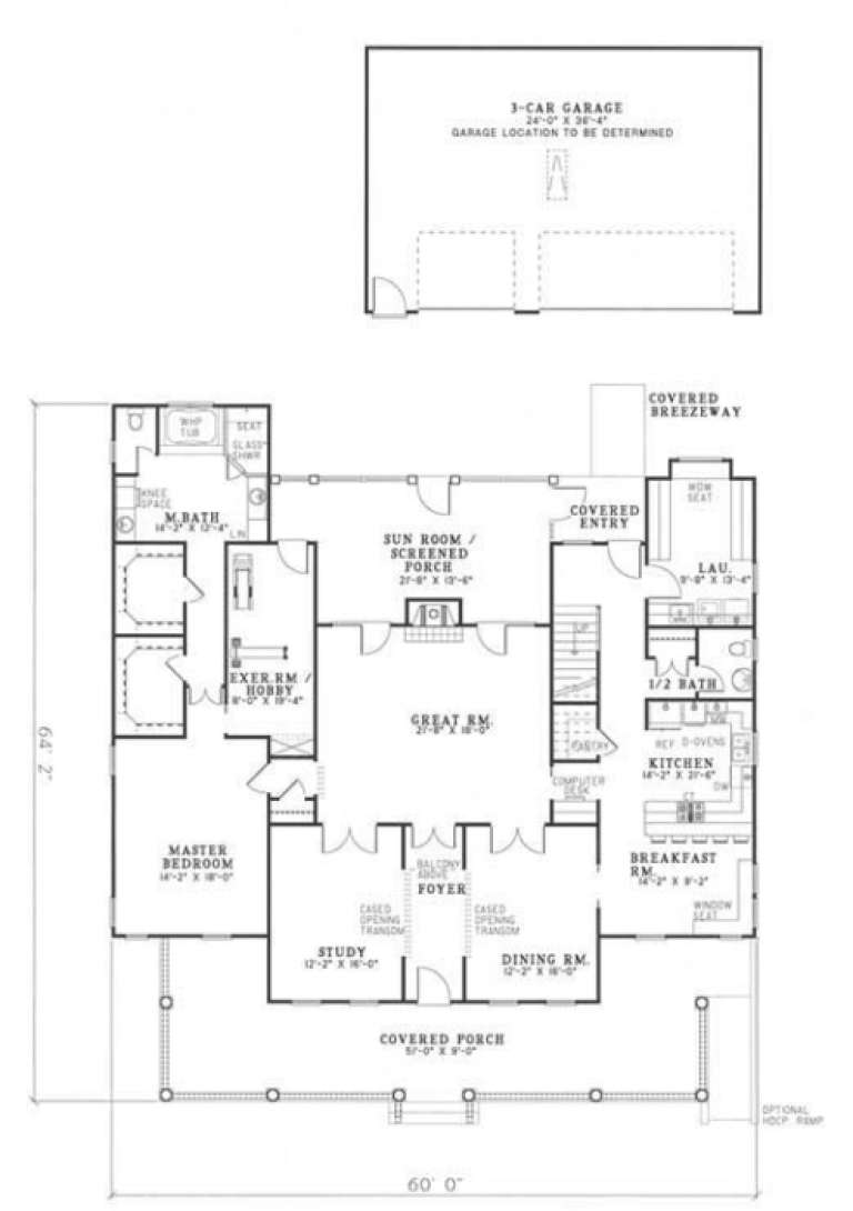 House Plan House Plan #2894 Drawing 1