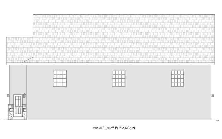 Traditional House Plan #940-00760 Elevation Photo