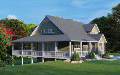 Mountain House Plan #940-00761 Elevation Photo