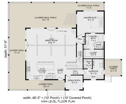Main Floor  for House Plan #940-00761