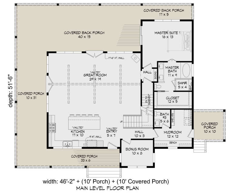 House Plan House Plan #28942 Drawing 1
