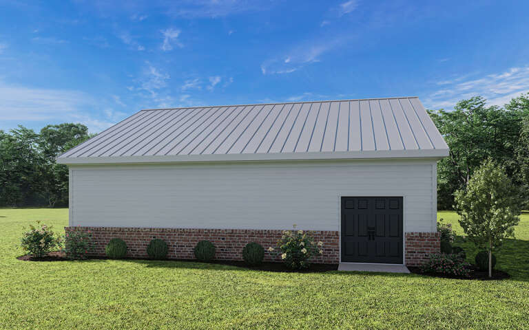Modern Farmhouse House Plan #009-00342 Elevation Photo