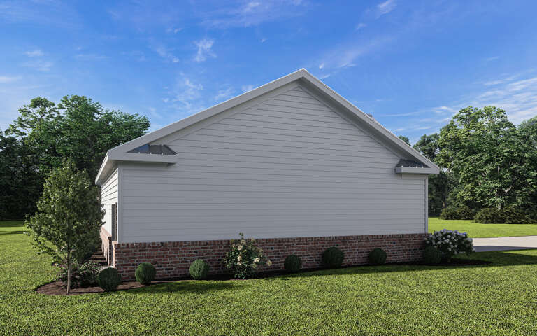 Modern Farmhouse House Plan #009-00342 Elevation Photo