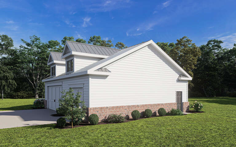Modern Farmhouse House Plan #009-00342 Elevation Photo