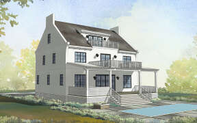 Southern House Plan #1637-00155 Elevation Photo