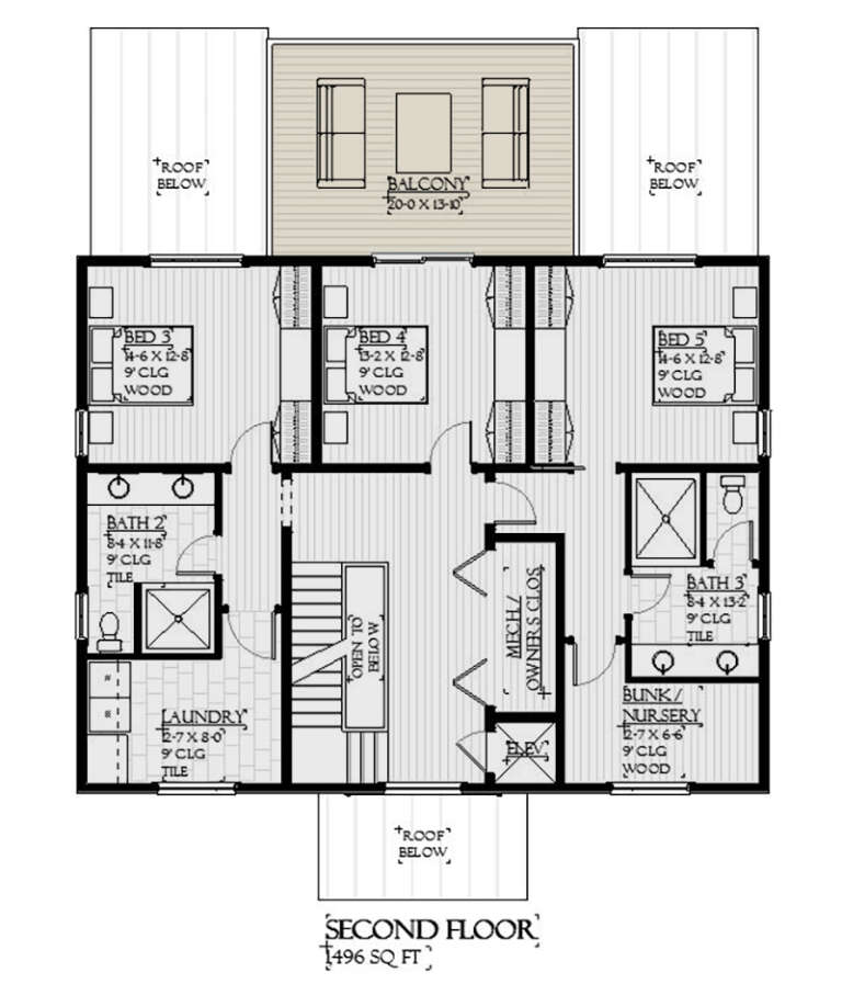 House Plan House Plan #28944 Drawing 2