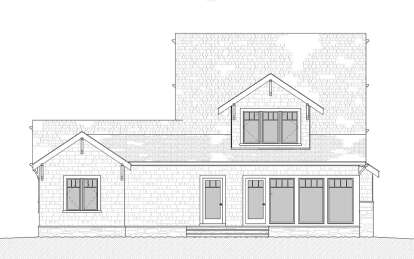 Cottage House Plan #1637-00156 Elevation Photo