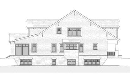 Cottage House Plan #1637-00156 Elevation Photo