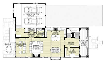 Main Floor  for House Plan #1637-00156