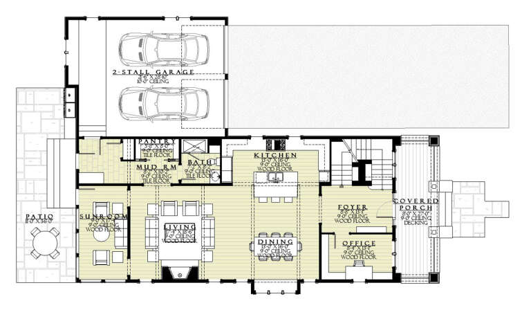 House Plan House Plan #28945 Drawing 1