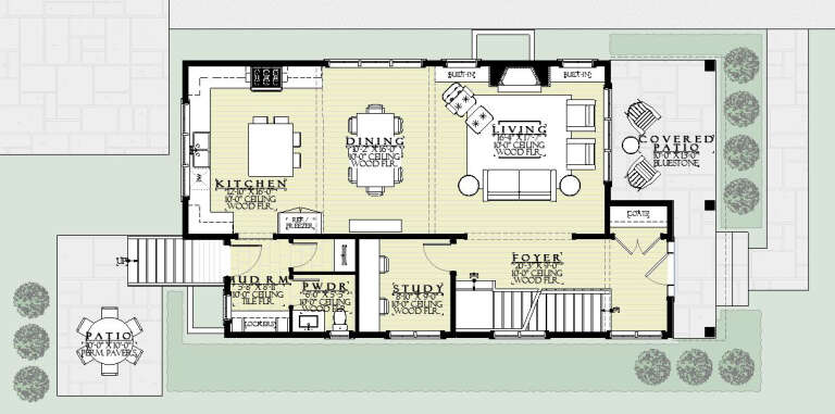 House Plan House Plan #28948 Drawing 1