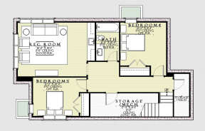 Basement for House Plan #1637-00159