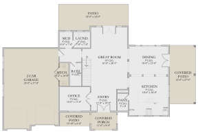 Main Floor  for House Plan #6422-00088