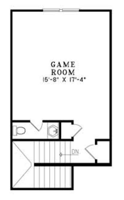 Bonus Room for House Plan #110-00044