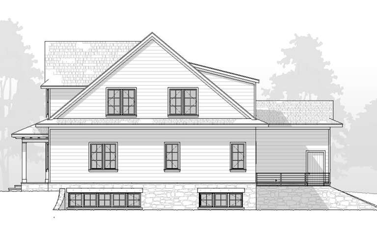 Farmhouse House Plan #1637-00161 Elevation Photo