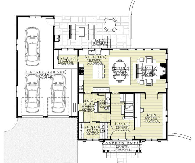 House Plan House Plan #28951 Drawing 1