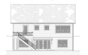 Modern Farmhouse House Plan #1637-00162 Elevation Photo