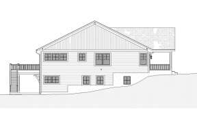 Modern Farmhouse House Plan #1637-00162 Elevation Photo