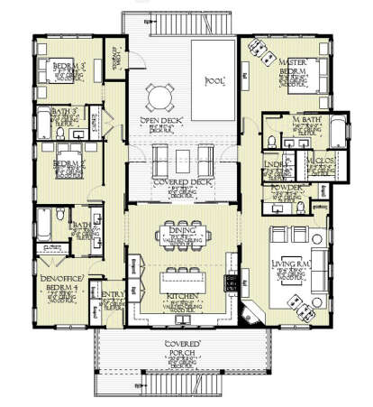 Main Floor for House Plan #1637-00164