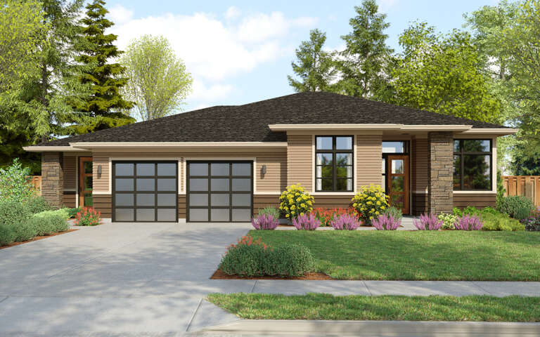 House Plan House Plan #28958 Front Elevation 